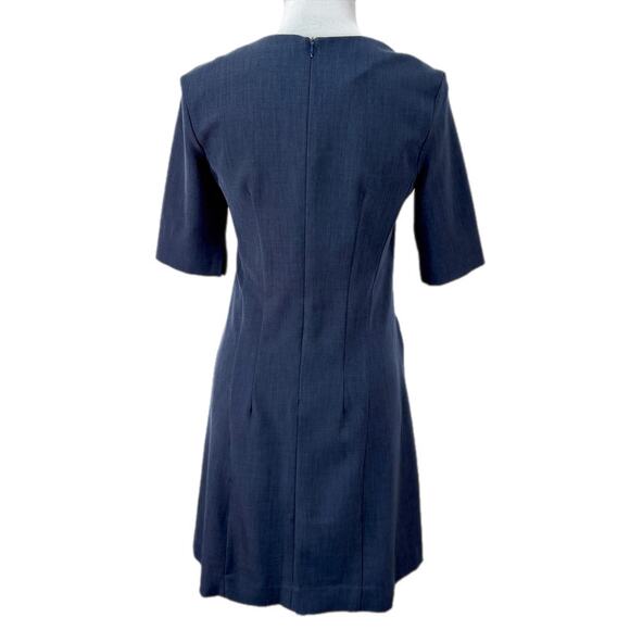 M.M. Lafleur The Emily Dress Square Neckline A Line Dress - Women's Size 4 - Picture 4 of 7